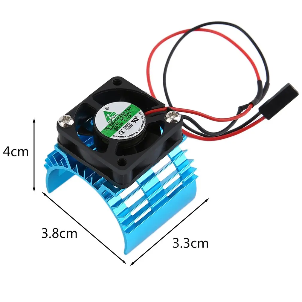 

Durable Brushless Heatsink Radiator And Fan Cooling Aluminum 550 540 3650 Size Sink Cover Electric Engine For RC HSP Model