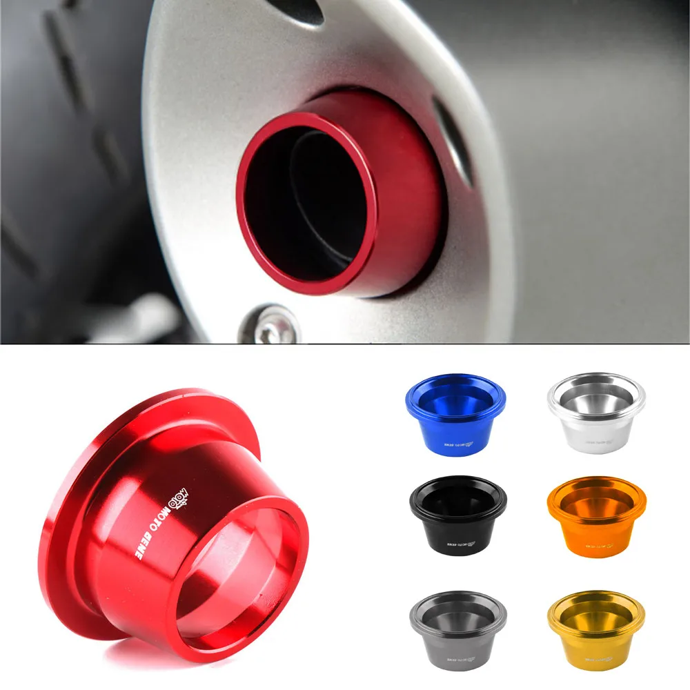 Новый Mult цвет мотоцикл Скутер CNC алюминиевый сплав выхлопная труба наконечник