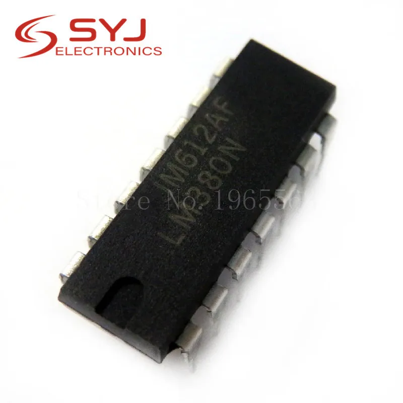 

1 шт./лот LM380N LM380 380N DIP-14 новая Оригинальная искусственная кожа