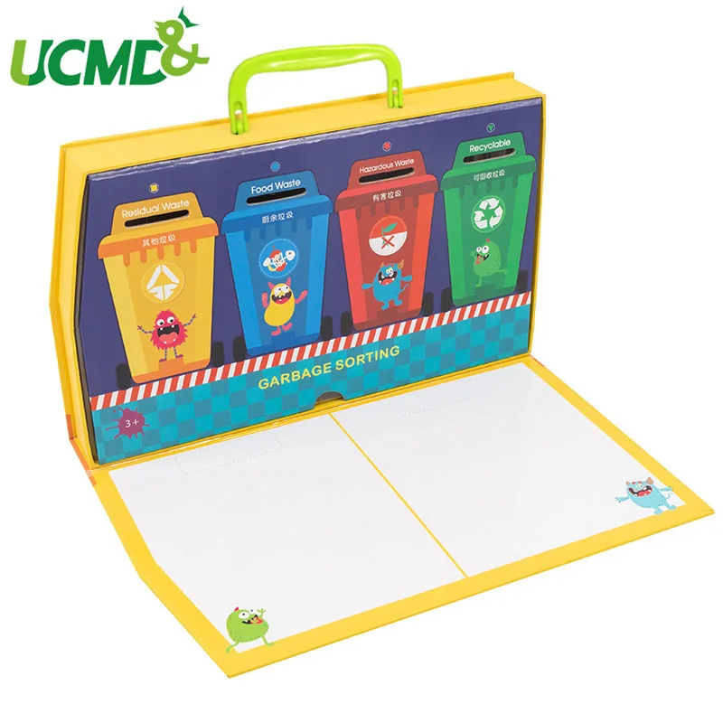 Garbage Classification Toys for Kids Preschool Educational Learning Environmental Protection knowledge cognitive Puzzle Game |