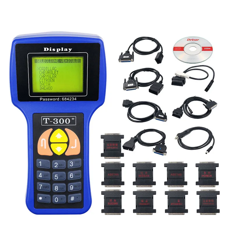 OBD2 T 300 T300 Авто ключевой программист Т код программного обеспечения для