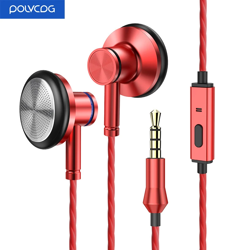 Проводные наушники POLVCDG A6, стиль, высокое качество, HIFI стерео, плоская головка, наушники для смартфонов, встроенный HD микрофон