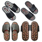 Массажер для акупрессуры ног, стимуляция точки, массажные шлепанцы, обувь сандалии для рефлексотерапии, снижение напряжения ног, подарок унисекс