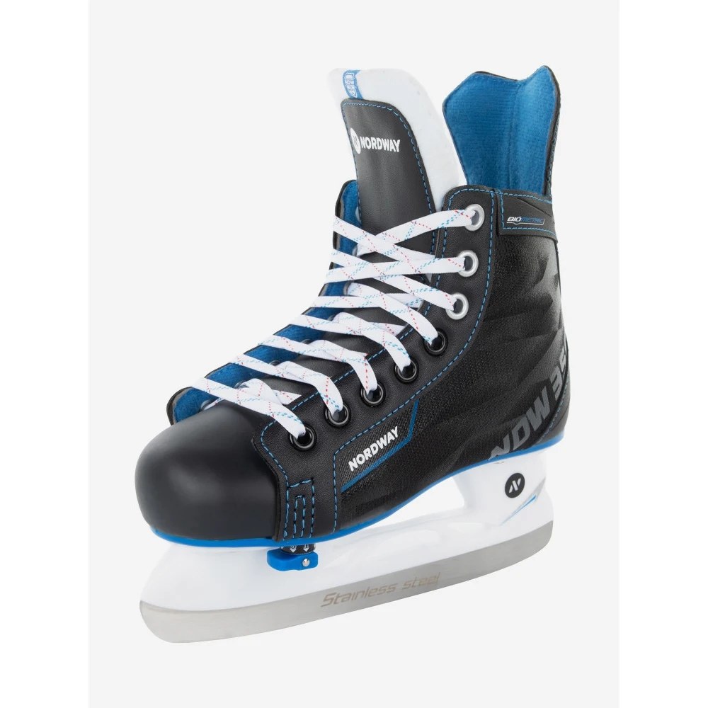Nordway ndw 350 children's ice hockey skates black entertainment sports rollerblades and skateboards skating sportmaster sport master Inline