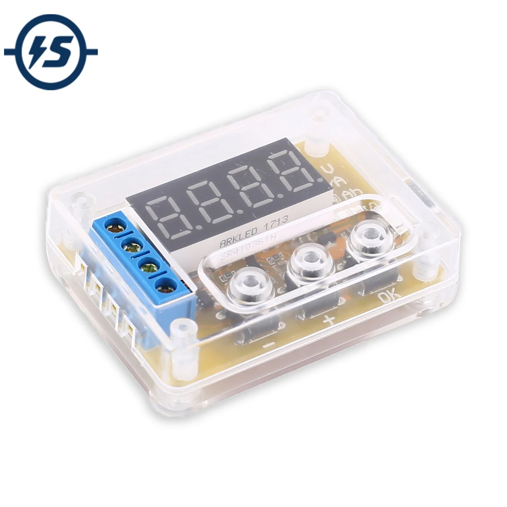 Тестер емкости аккумулятора Ач для свинцово кислотных аккумуляторов 18650 модуль