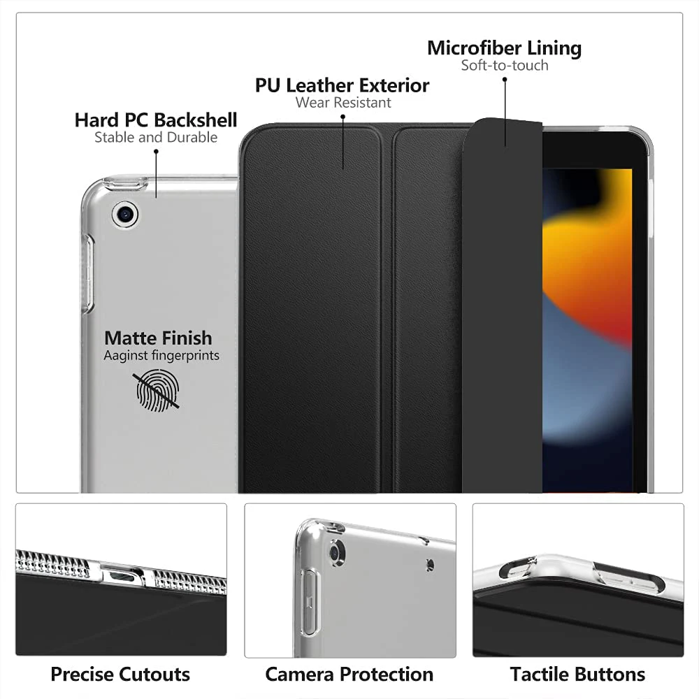 Чехол Funda Apple iPad Pro 10 5 2017 A1701 A1709 A1852 Магнитный чехол-подставка для планшета кожаный