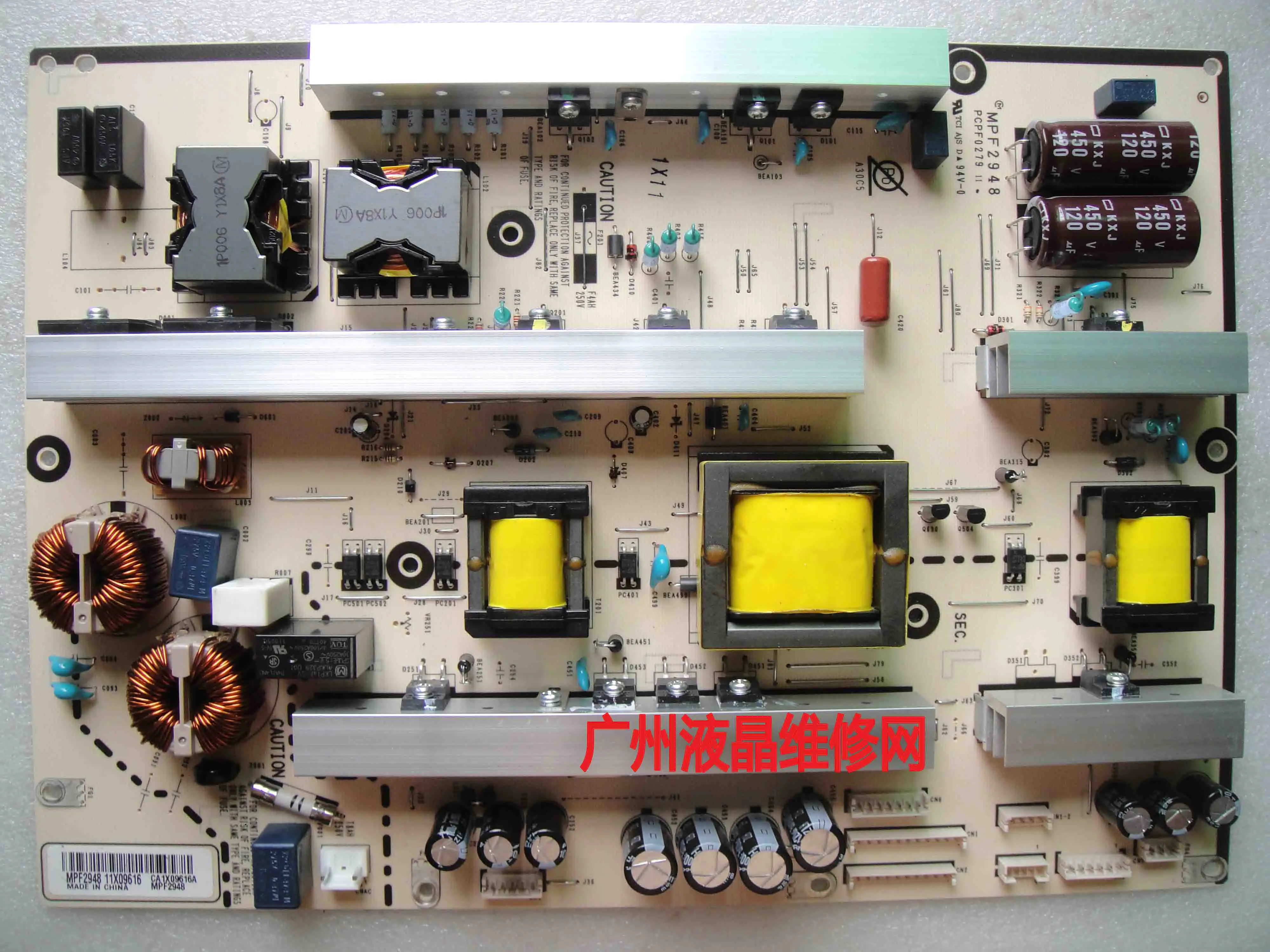 

NEC MultiSync P462 P462-G1(C) Monitoring Machine Power Supply Panel LTI460HM02 Power Supply Plate MPF2948 PCPF0279