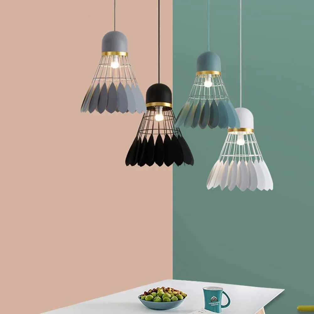 Винтажные подвесные светильники E27 промышленные металлические потолочные для