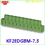 KF2EDGVC 7,5 2P~ 12P разъем PCB вставной TEMINAL блок 2EDGVC 7,5 мм 2PIN~ 12PIN GMSTBVA 2,5G 1766660 PHOENIX контакт DEGSON