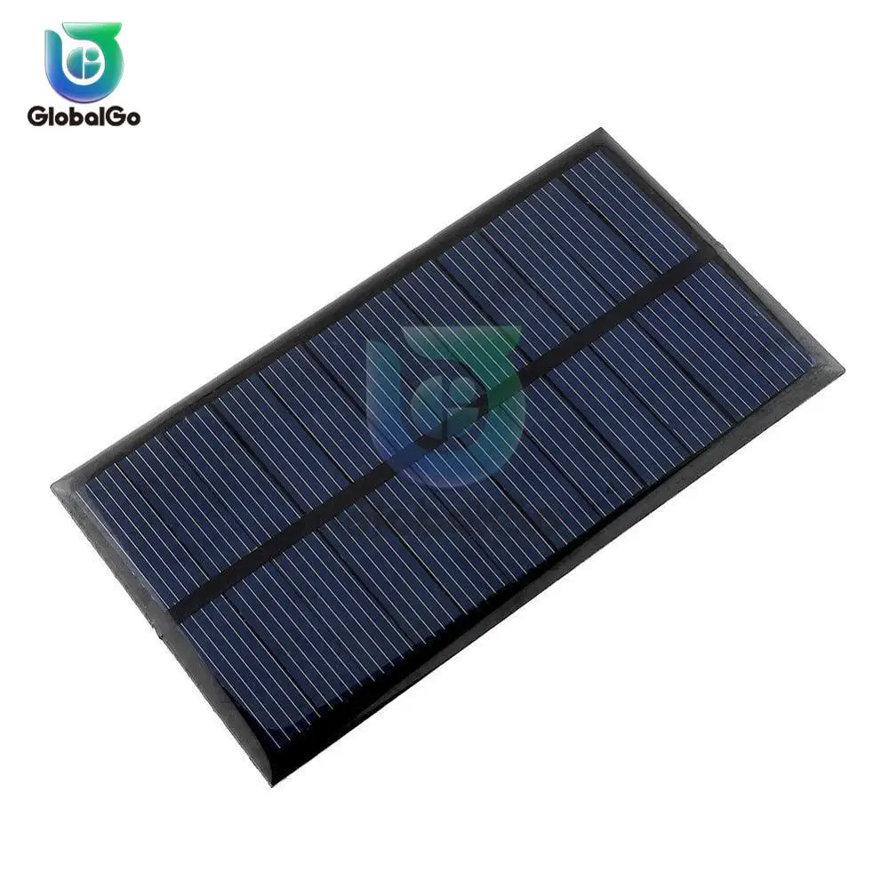 Солнечная панель 6в мини система DIY для DC зарядные устройства сотовых телефонов