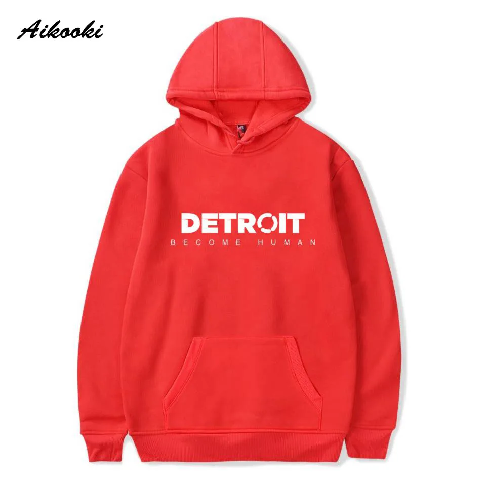 

Popular Detroit Become Human Hoodies Men/Women Autumn Winter Hip Hop Boys/Girls 3D Print KARA Detroit Polluvers Tops All-match