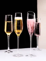 crystal glass champagne glass goblet tulip liqueur glass bubbles sparkling wine wine glass wedding bar ideas
