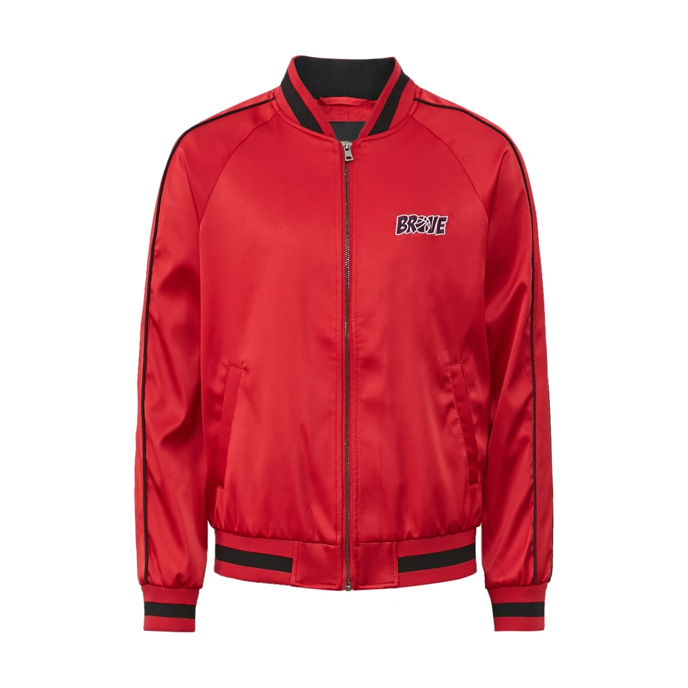 Metersbonwe мужские повседневные куртки с атласной вышивкой Изысканная модная куртка