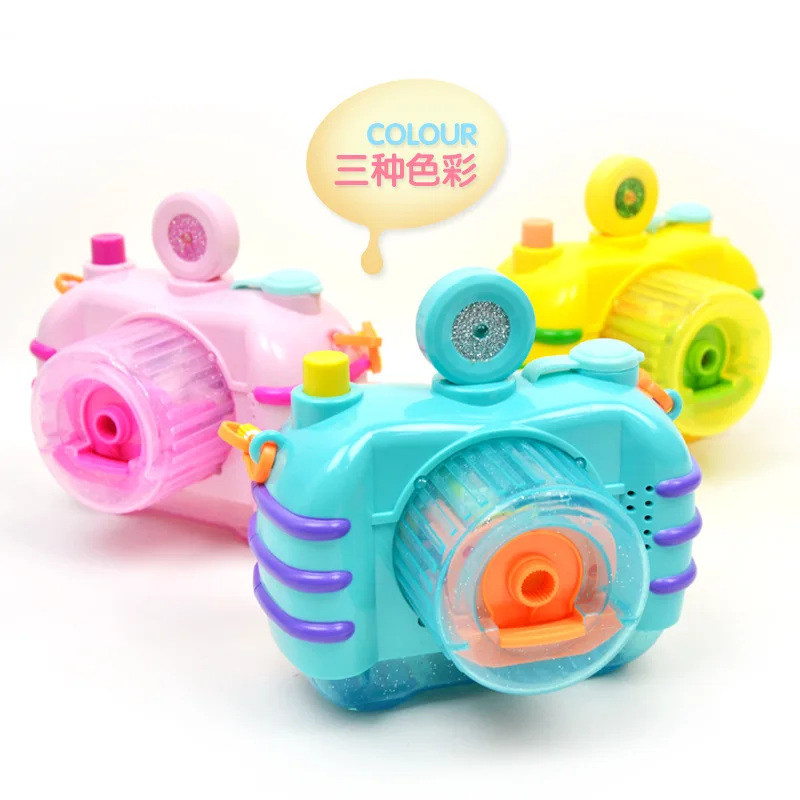 Мультяшная пузырьковая машина с светильник кой музыкальная креативная