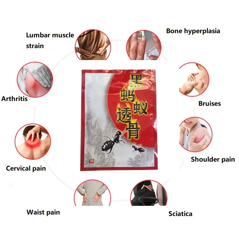 Наклейки для снятия боли в шее термическое лечение черной кости облегчение