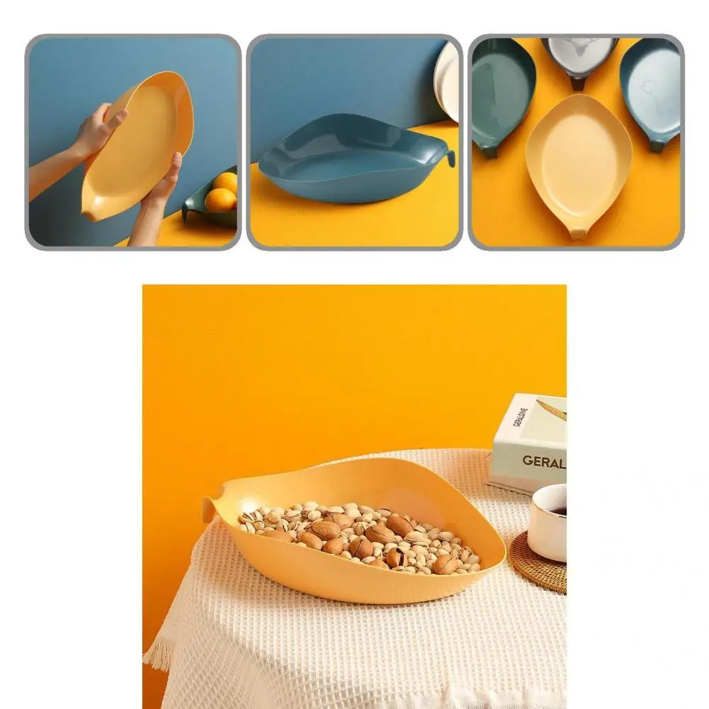 

Useful Storage Tray Large Capacity 4 Styles Practical Food Candy Storage Tray Snack Tray Fruit Tray