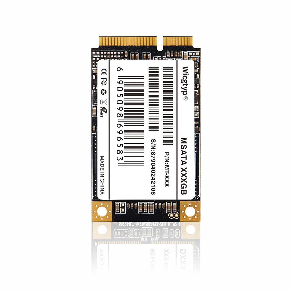 Жесткий диск Wicgtyp MSATA III 6 ГБ 32 64 128 256 512 1 ТБ для Dell M6500 Asus EP121 Lenovo Y560|Внутренние
