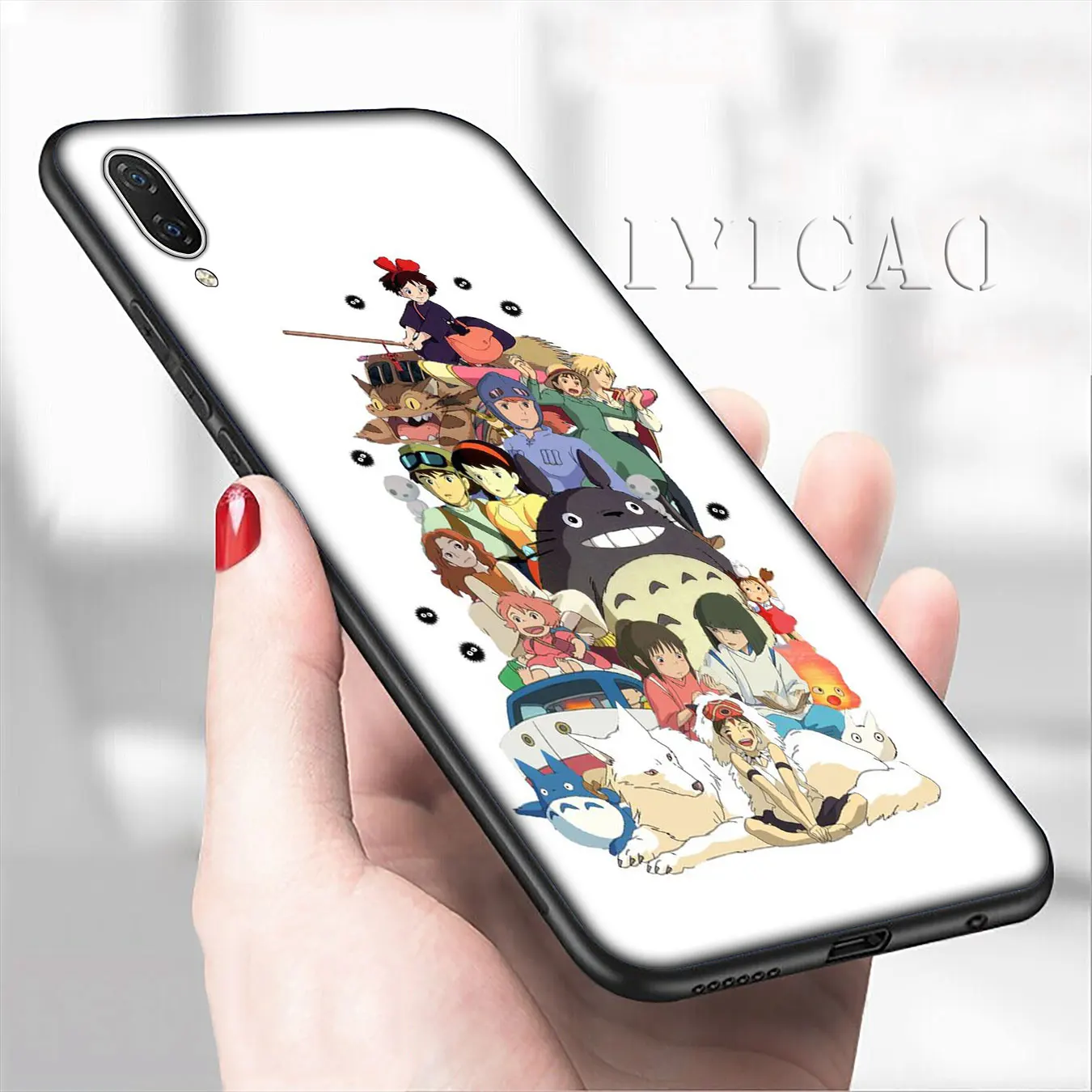 Мягкий чехол для телефона Cat My Neighbor Totoro Miyazaki Hayao Xiaomi Mi 10 9 9T A3 Pro CC9 CC9E 8 SE A2 Lite A1 6 pocophone