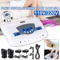 110v220v dual user detox ionic foot bath ion spa machine cell cleanse mp3 arrays detox foot spa machin foot bath foot massager