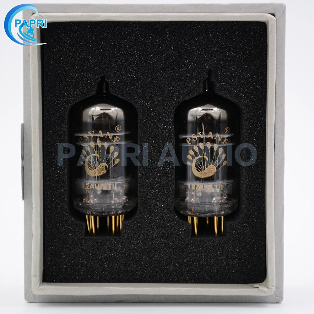 PSVANE 12AT7/ECC81 12AU7/ECC82 12AX7-T/ECC83 Mark II вакуумная трубка для HIFI DIY аудио динамик для наушников винтажный ламповый усилитель