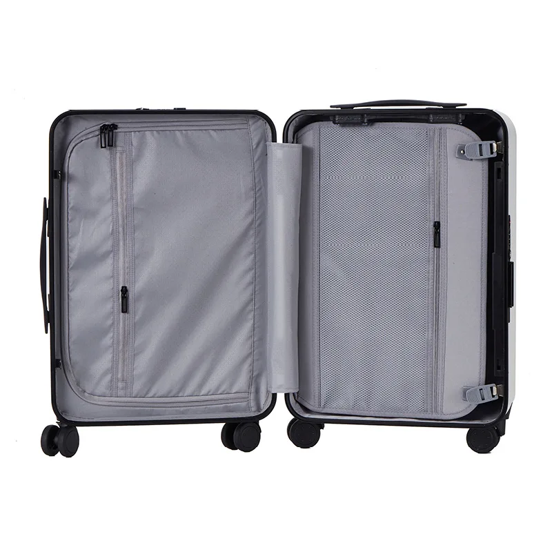 Новинка, 2" 24" 2" дюймов ABS+ PC чехол для костюма, сумка в виде ракушки, универсальный чехол на колесиках для переноски багажа на молнии, чехол для путешествий, Модный чехол на колесиках
