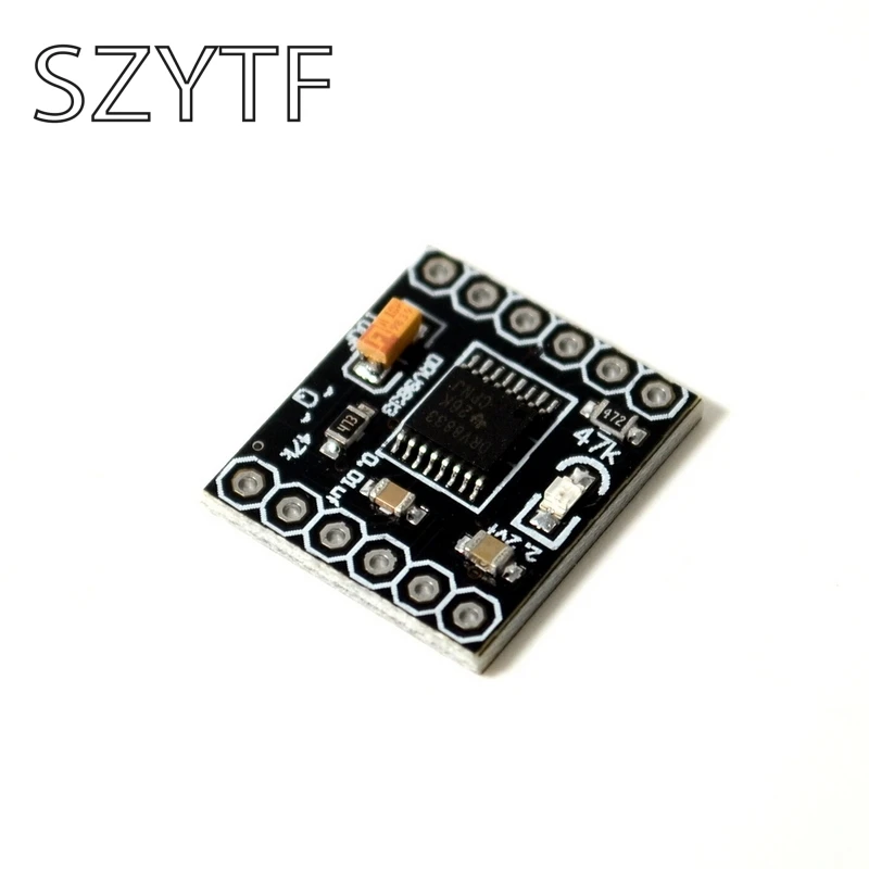 DRV8833 2 канала драйвер двигателя постоянного тока зарядная Модульная плата 1.5A 3 V 10 h