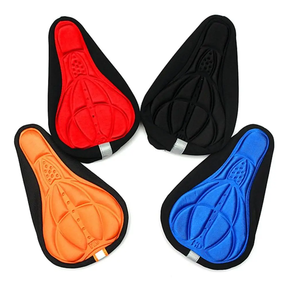 

Mountain Bike Saddle Breathable Cycling Seat Cover 3D Soft Cushion Cover Road Bike Thickened Pad Outdoor Bicycle Saddle Mat