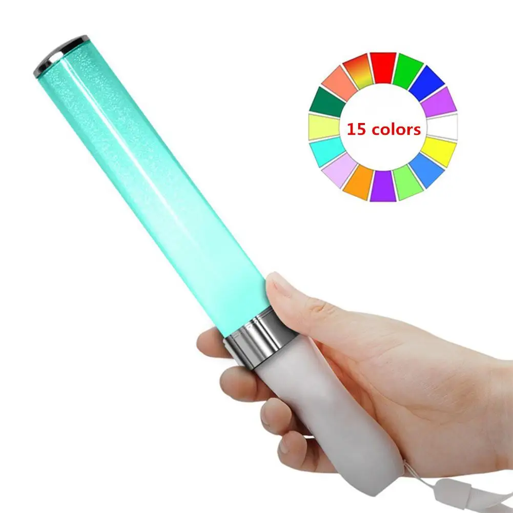 

Vocal Concerts Glow Sticks LED 15 Colors Change Light Stick Party Wedding Magic Camping Chemical Fluorescent Hot