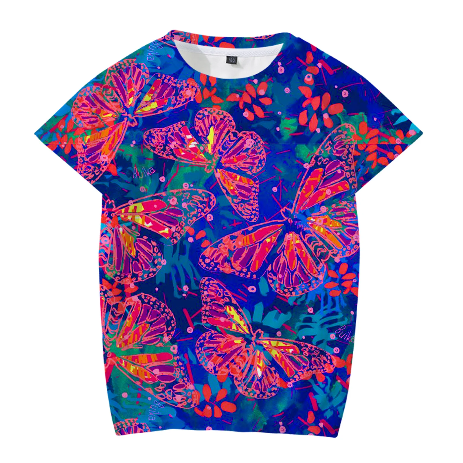 

3d Детские футболки с коротким рукавом для тай-дай Стиль футболки для маленьких мальчиков с принтом из мультфильмов, модная одежда для отдых...