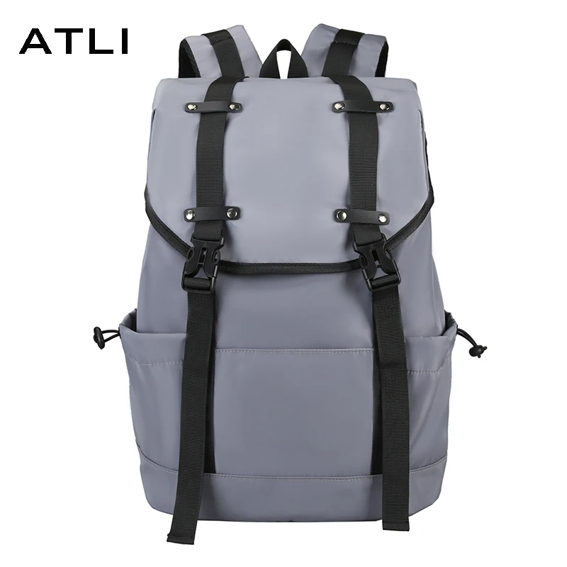 

Casual Men Waterproof Nylon Backpack 2021 New Large Capacity Laptop Bags Unisex Travel Outdoor Shoulder Bags Design Backpack Sac