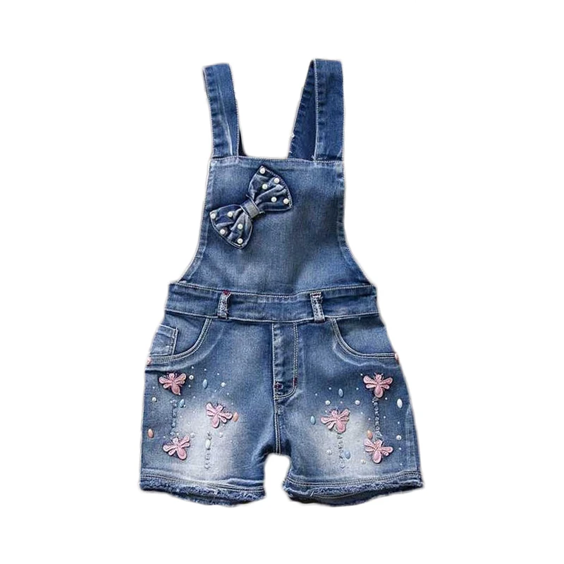 Коллекция 2021 года весенне-осенний джинсовый комбинезон для детей джинсовые