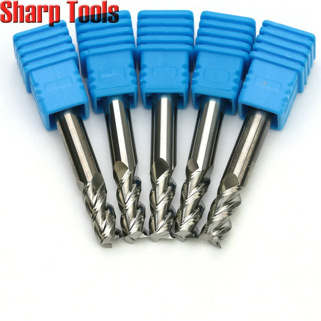 10 мм 3 спиральная флейта маршрутизатор битовый Карбид резак ЧПУ Инструменты