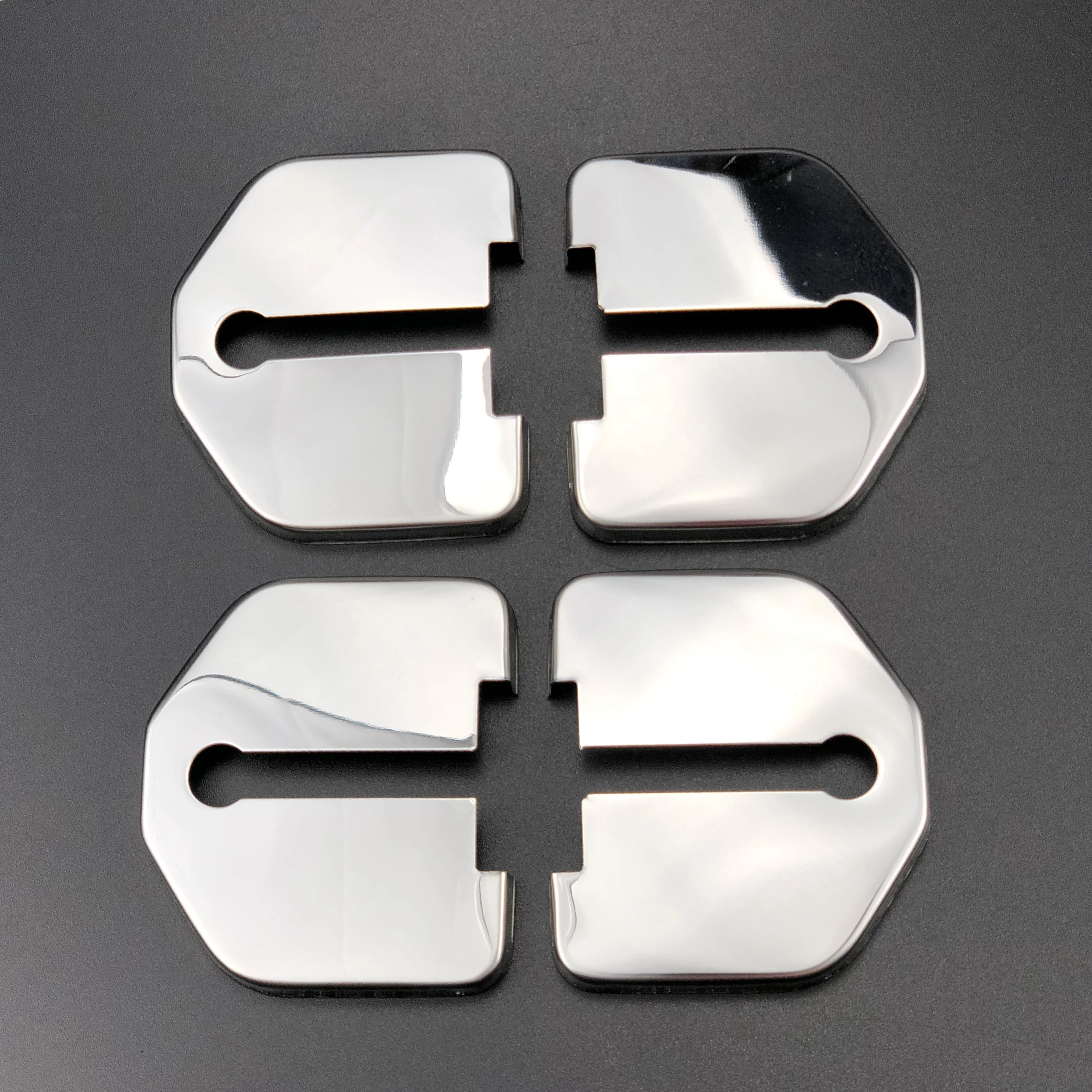 

4pcs/lot Car styling Accessories Door Lock Anti Rust Waterproof Protection Buckle Cover For Ford Focus 2 mk2 (2004-2011)