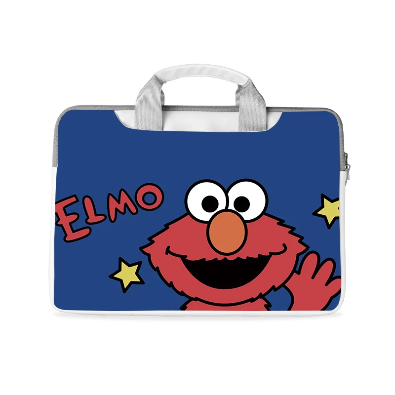 

Sesame Street Animation Laptop Bag Cute One-shoulder Messenger Bag 12/13/14/15/17 Inch For MacBook/HP/Lenovo/Dell/ASUS/Acer, Etc