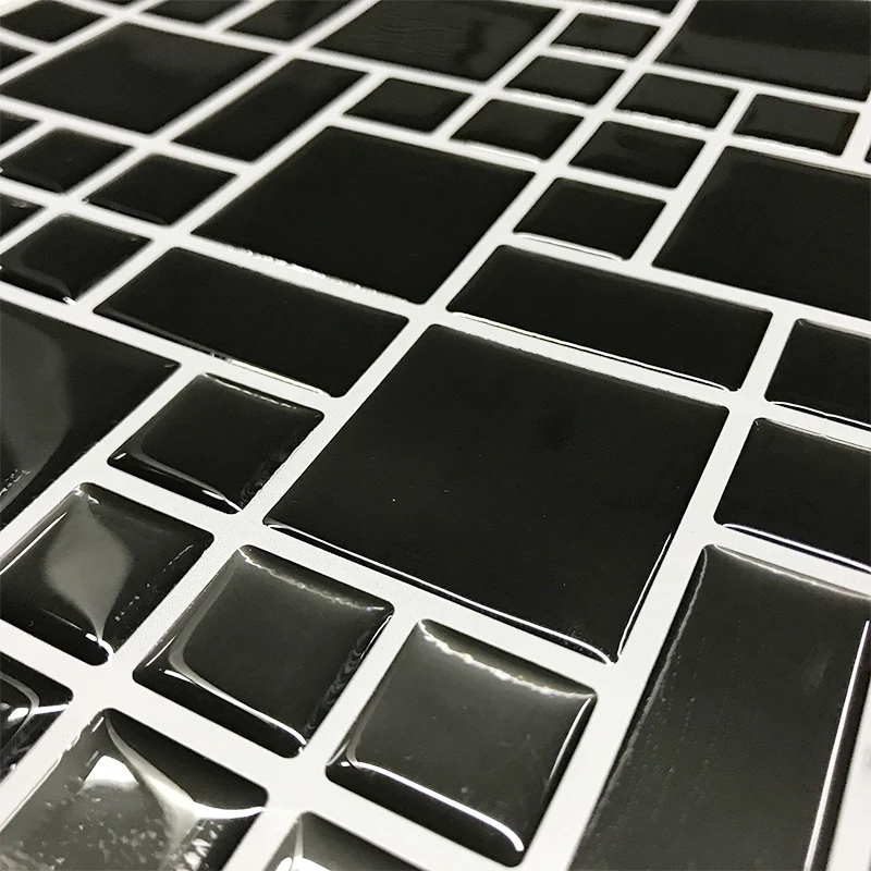 10 шт. самоклеящаяся мозаичная настенная плитка наклейка Backsplash Сделай Сам декор