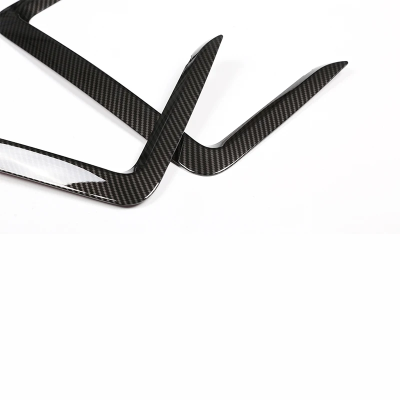 

Carbon Fiber ABS Interior Rear Seat Decoration Frame Trim For BMW 3 Series GT F30 F31 4 Series F32 F33 F34 13-18 Car Accessories