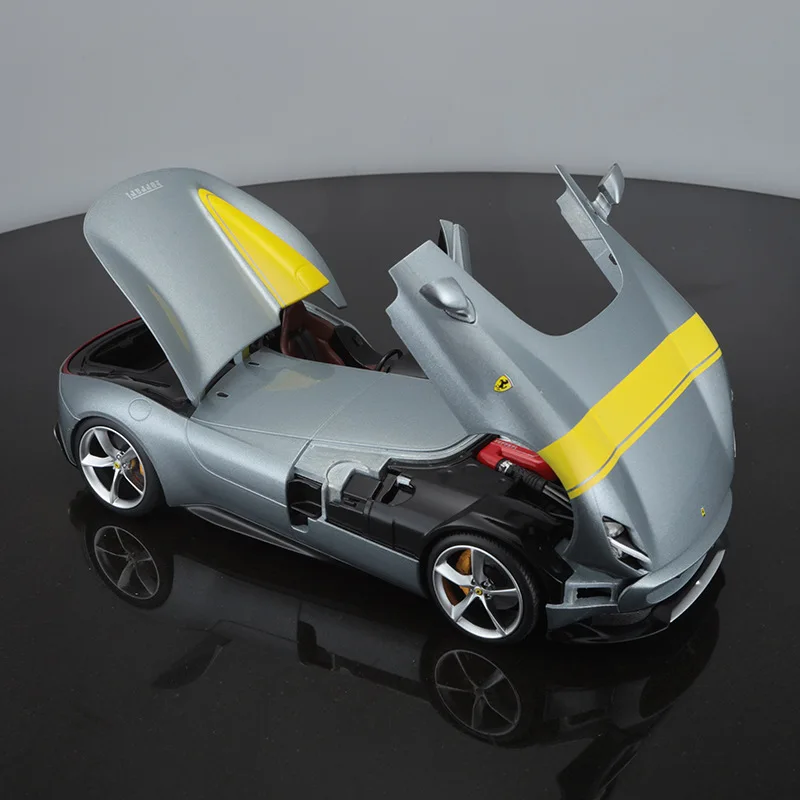 Модель спортивного автомобиля Bburago Monza SP1 1:18 литая под давлением|Наземный