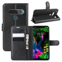 6,2 ''Роскошный чехол для телефона LG G8S ThinQ кошелек держатель для карт флип из искусственной кожи защитный чехол Капа для LG G8S ThinQ