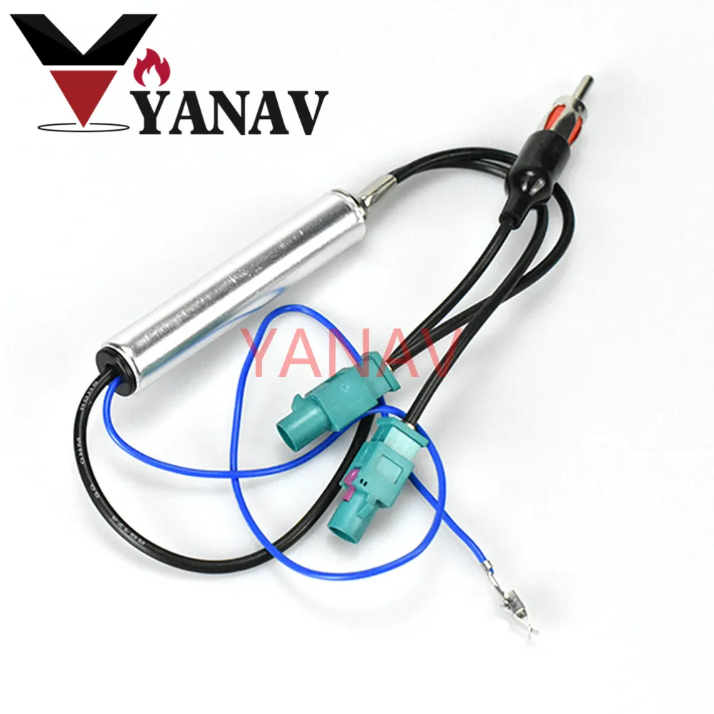 13 009 антенный кабель адаптера для VW FORAUDI FOROPEL FORSKODA FORCITROEN/SEAT с 2 x FAKPA (z) и фантомным