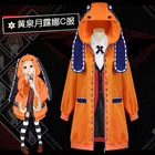 Аниме Kakegurui Yomoduki Runa куртка с капюшоном Yumeko Jabami косплей костюм японская школьная форма для девочек парик подарки на Хэллоуин