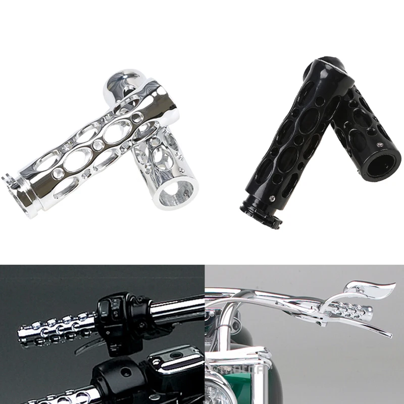 Ажурные алюминиевые рукоятки для руля дроссельной заслонки мотоцикла