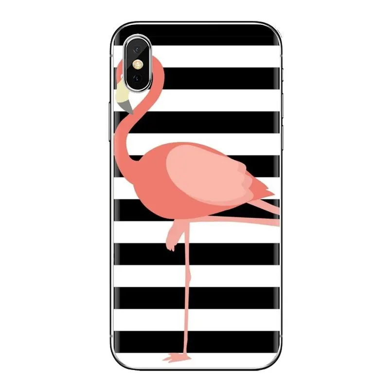 For Sony Xperia Z Z1 Z2 Z3 Z5 compact M2 M4 M5 E3 T3 XA Aqua LG G4 G5 G3 G2 Mini Lips Flamingo Transparent Soft Cases Covers |
