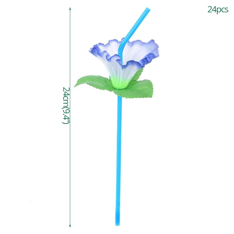 Цветок трубочки с искусственными цветами тропический Гавайи вечерние