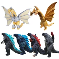 16cm gojira gaigan burning mecha gojira king of monsters ghidorah 3 heads dragon dinosaurs figurine anime action figure kids toy