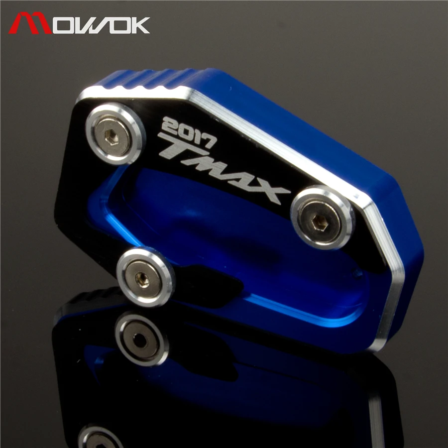 С логотипом 2017 TMAX боковая подставка для мотоцикла с ЧПУ увеличивающая расширение