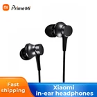 Оригинальные наушники Xiaomi Piston, проводные наушники с басами, 3,5 мм, спортивные наушники-вкладыши с микрофоном, гарнитура для телефона Xiaomi, Android
