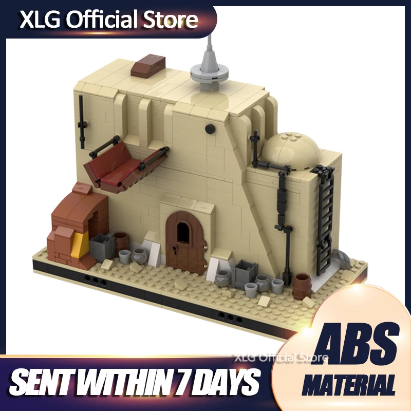 

MOC Desert Junk Store Diy Building Blocks Bricks Creative Set Collection Educational Toys For Children Kids Gifts