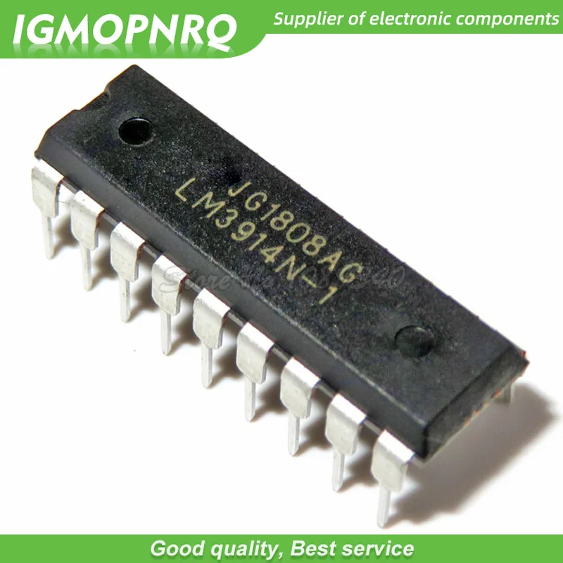 Светодиодный видеорегистратор в горошек LM3914N LM3914 DIP 18 10 шт. светодиодный
