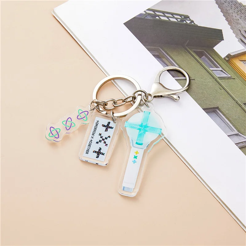 

NCT ITZY TXT AESPA ENHYPEN (G)I-DLE Keychain For Fans Collection Key Chain New Arrivals