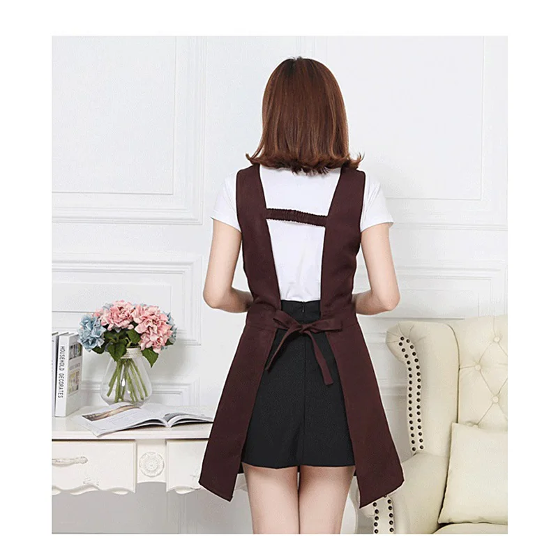 Кофе магазин цветок красоты ногтей рабочий фартук официанта платье бытовой